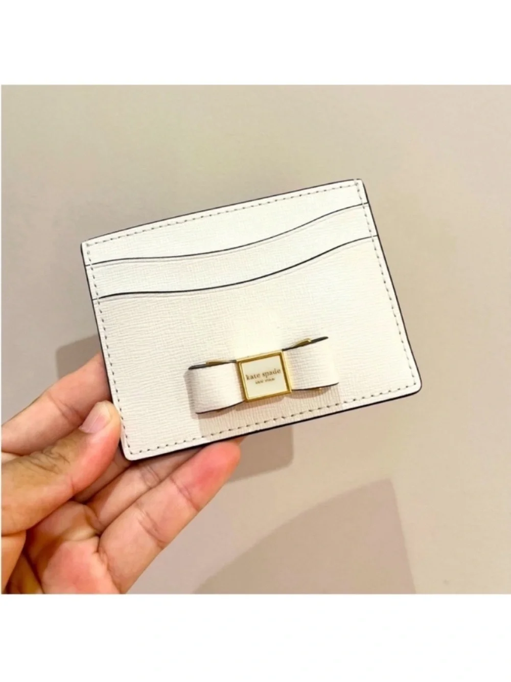 Kate Spade Morgan Bow Embellished Cardholder # K9923